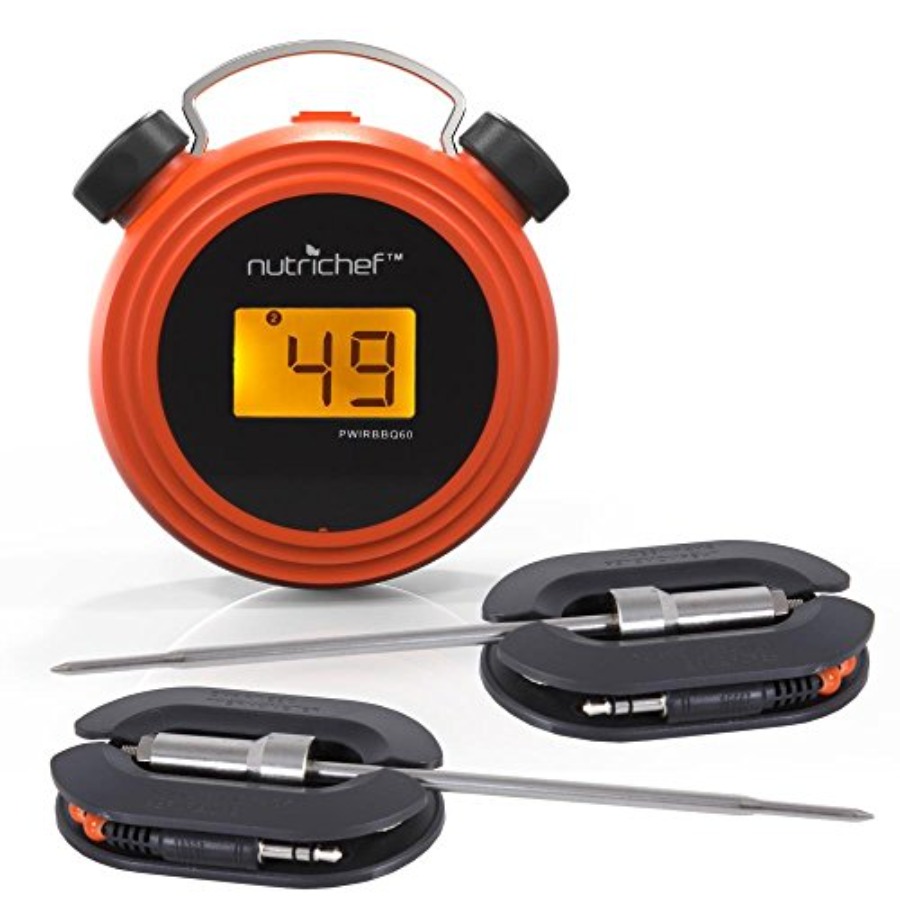 Digital Thermometer Probe - Smart Bluetooth BBQ Grill Thermometer with