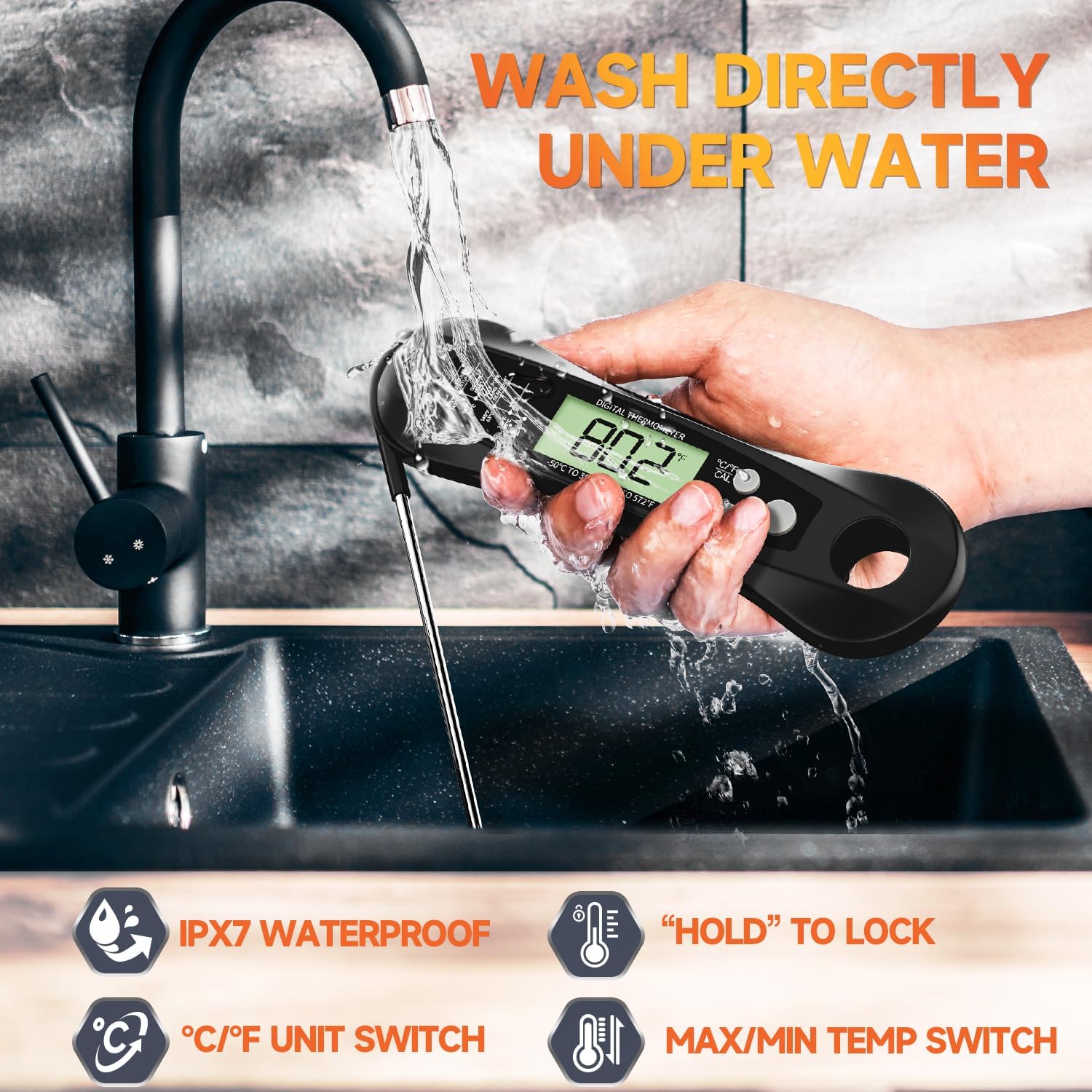 Digital Meat Thermometer Water - Digital Thermometer Probe のレビューと価格