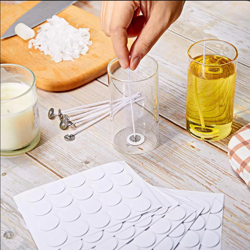 100pc Candle Wick Stickers Adh - Candle Making Supplies Fragrance Oils のレビューと価格