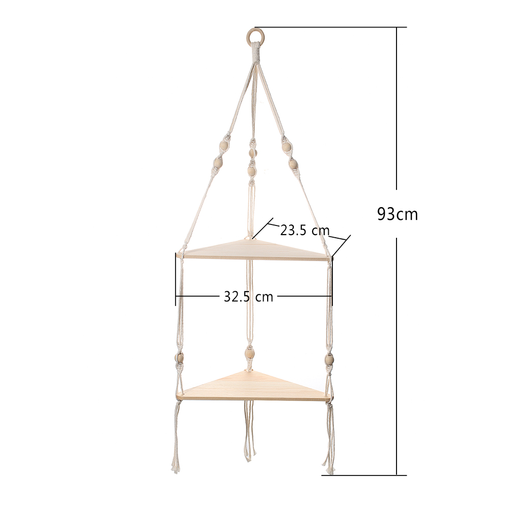 Triangle Shelves Wall Decor Ma - Candle Holder Supplies のレビューと価格