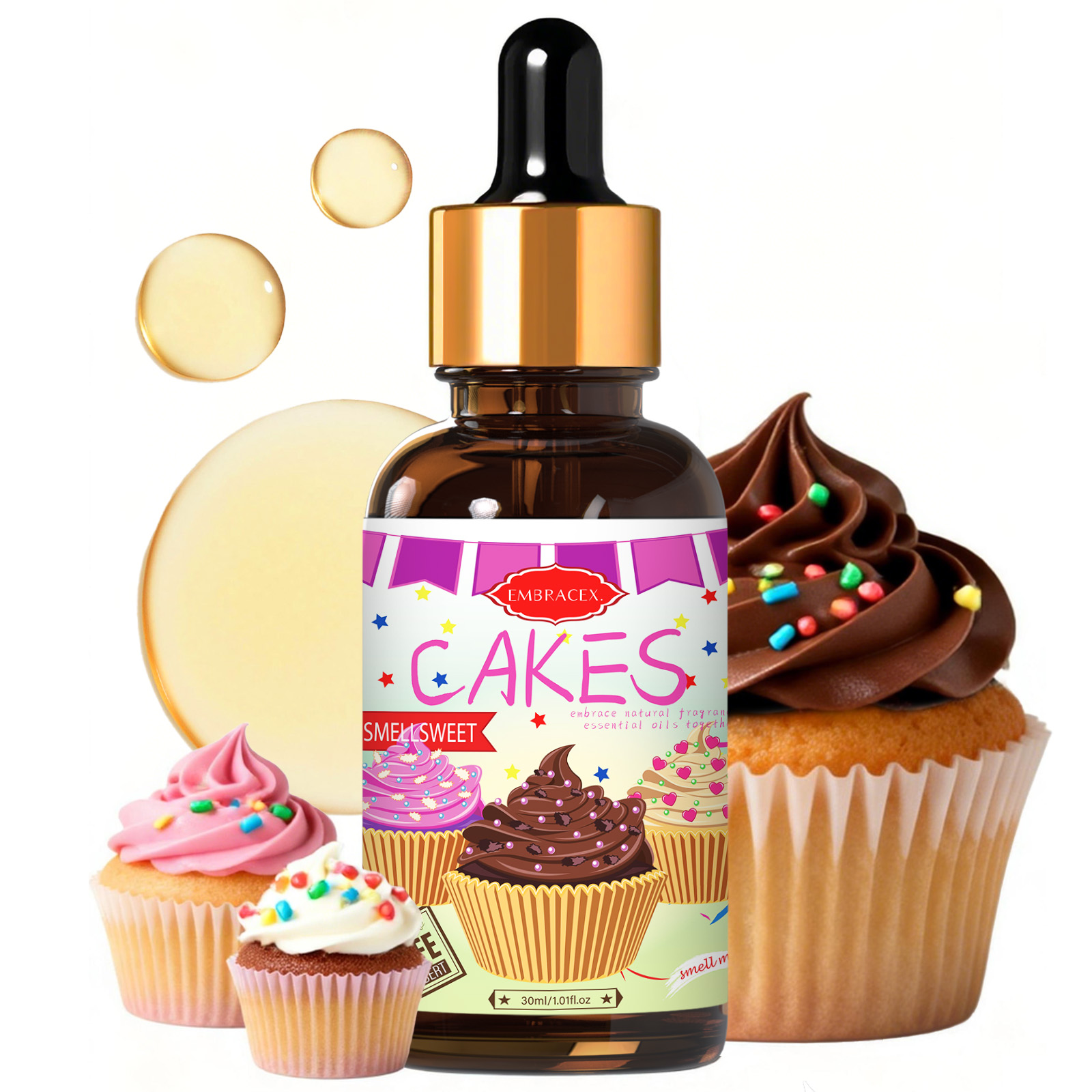 30ml Cakes Essential Oil Car S - Candle Making Supplies Fragrance Oils のレビューと価格