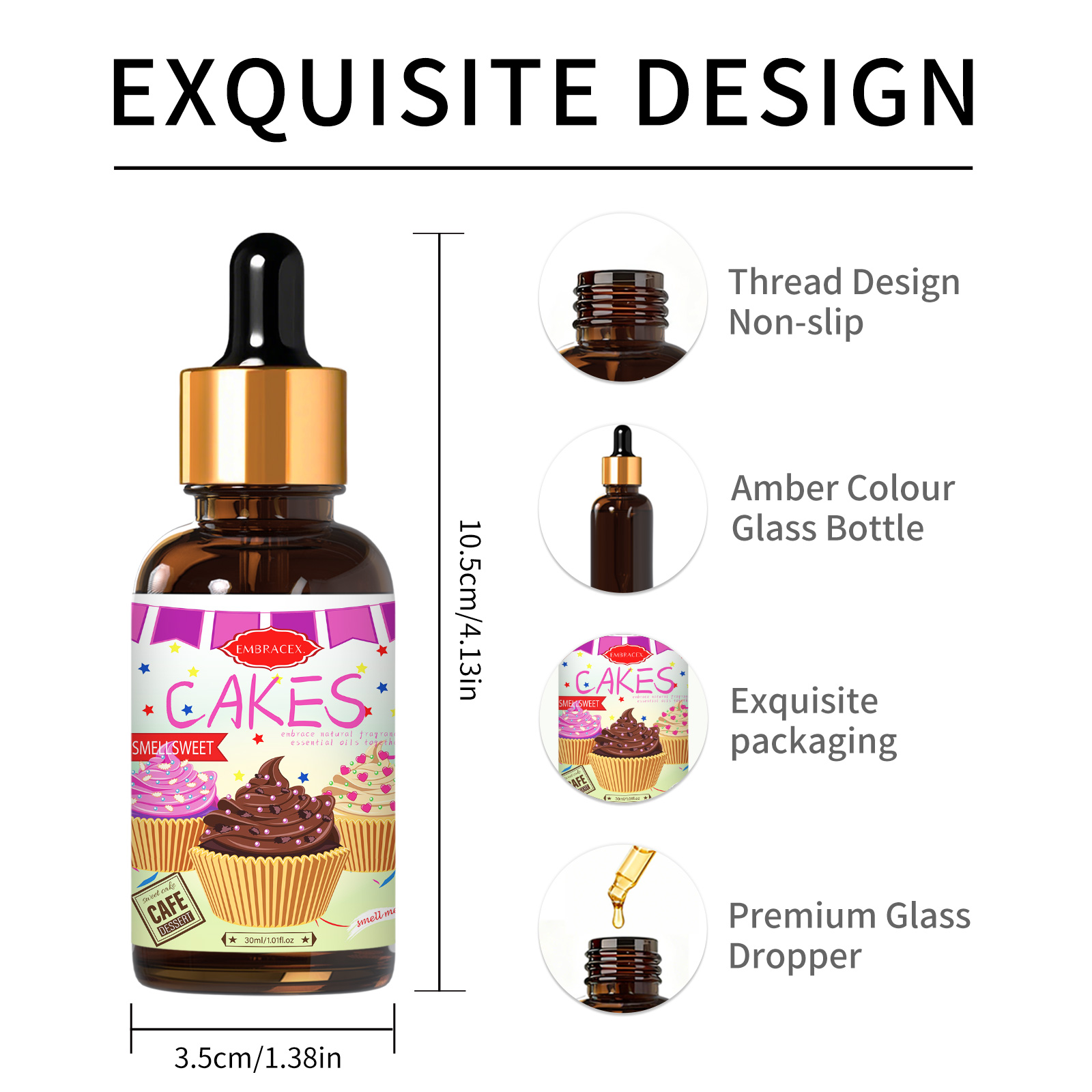 30ml Cakes Essential Oil Car S - Candle Making Supplies Fragrance Oils のレビューと価格