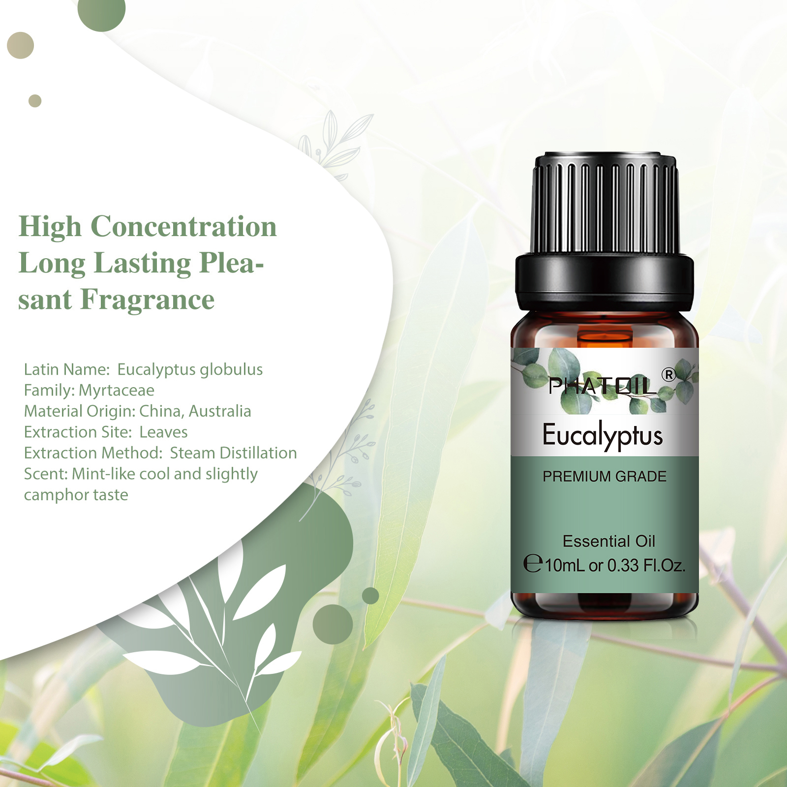 PHATOIL Natural Plant Essentia - Candle Making Supplies Fragrance Oils のレビューと価格