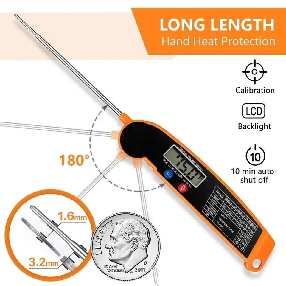 Hot Sale Digital Kitchen Food  - Digital Thermometer Probe のレビューと価格