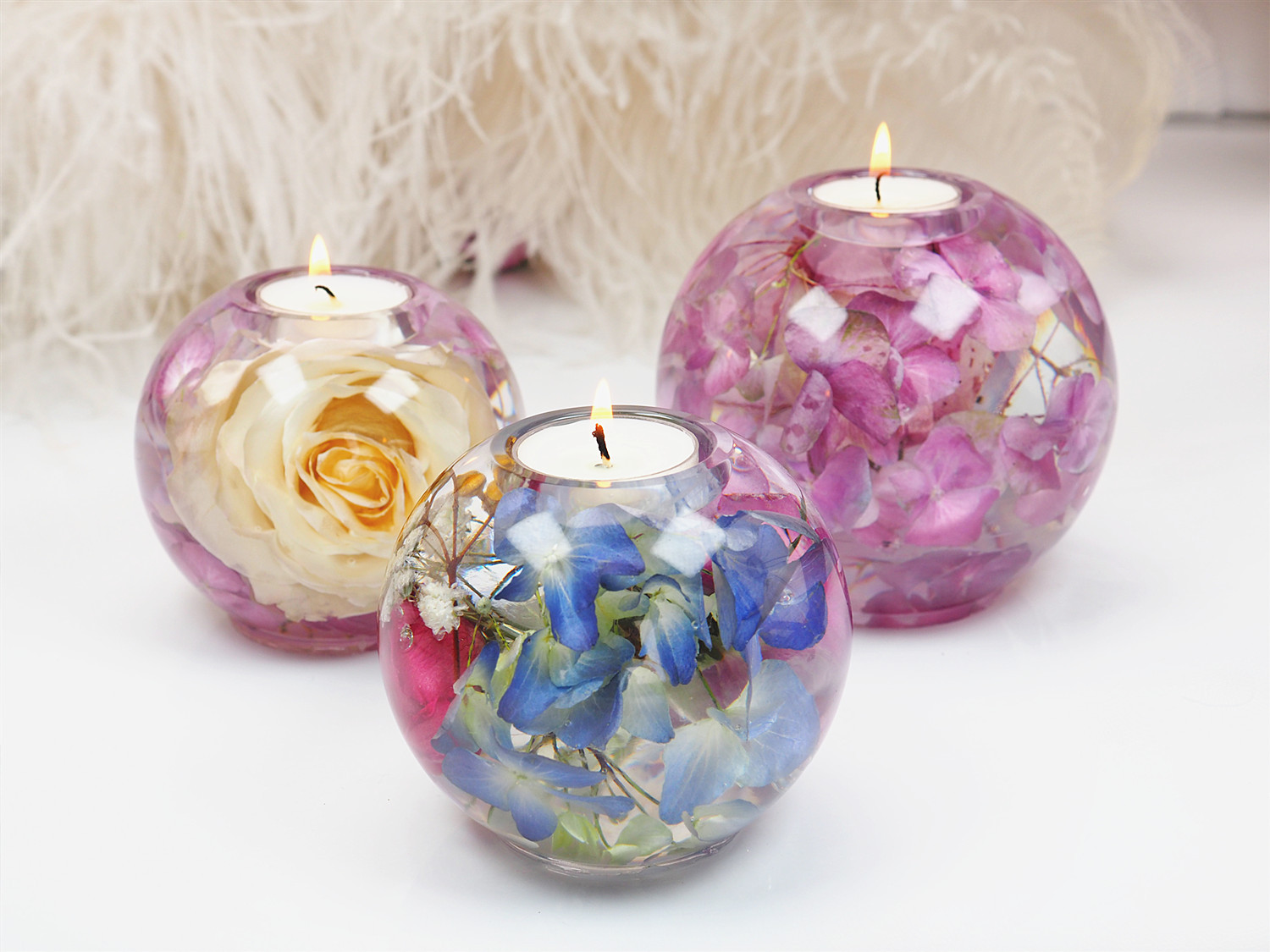 DIY Crystal Epoxy Resin Mold S - Candle Holder Supplies のレビューと価格