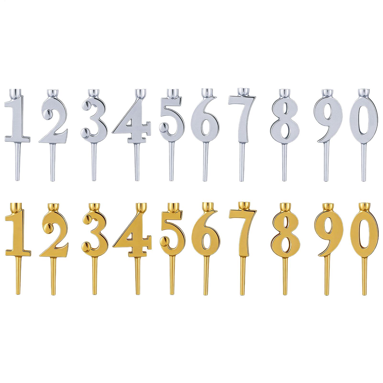 Number Birthday Candle Holders - Candle Holder Supplies のレビューと価格