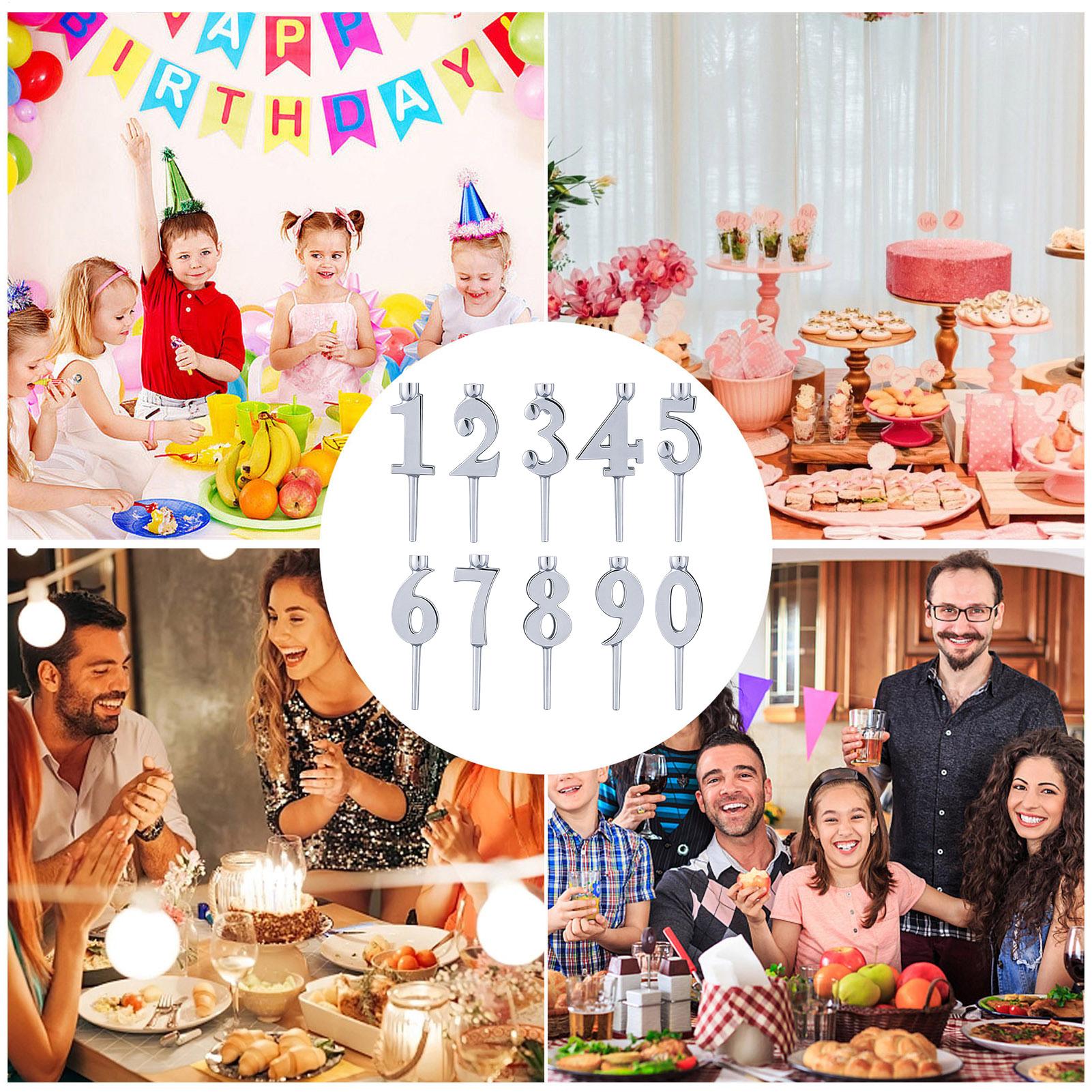 Number Birthday Candle Holders - Candle Holder Supplies のレビューと価格