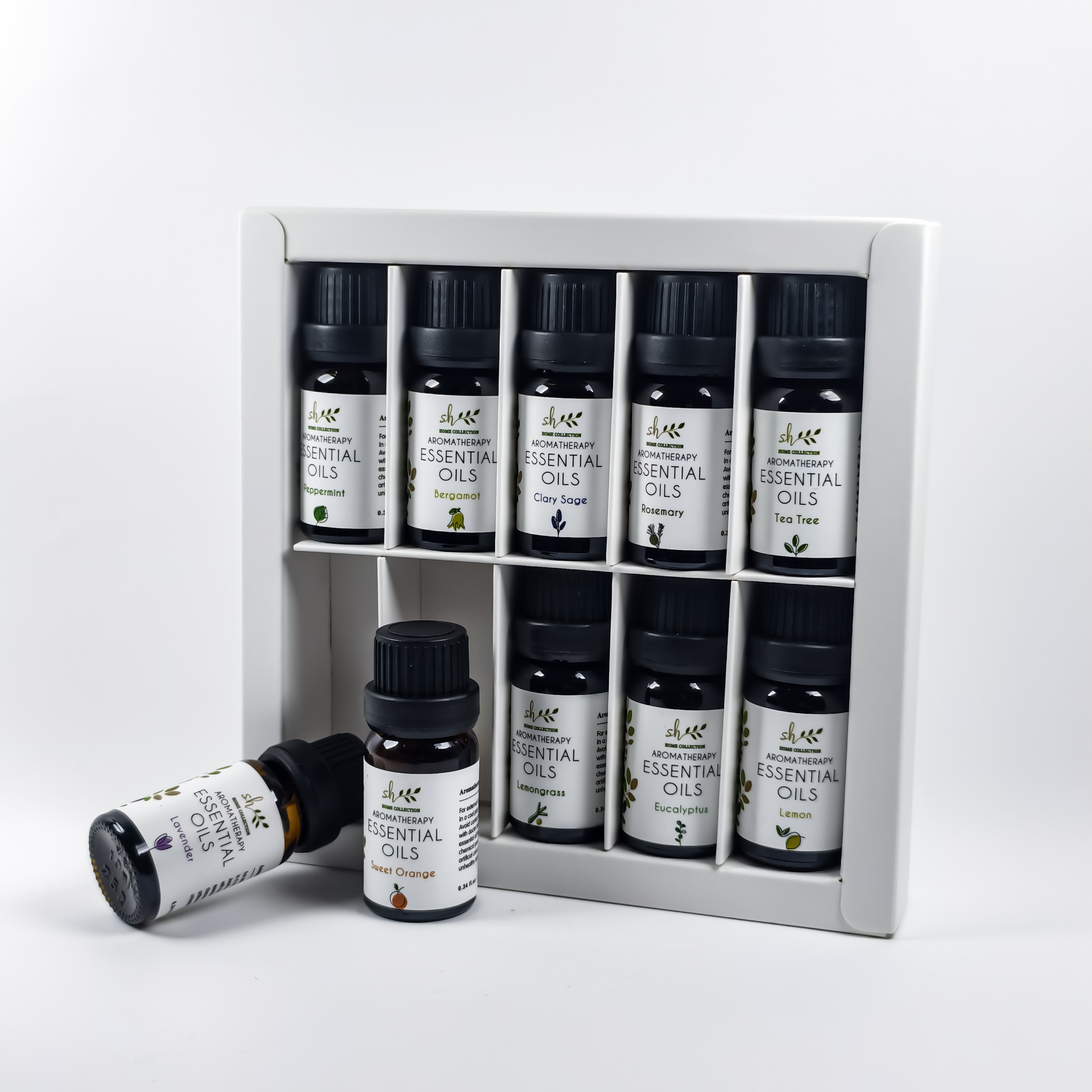 10Pcs Essential Oil Gift Set,  - Candle Making Supplies Fragrance Oils のレビューと価格