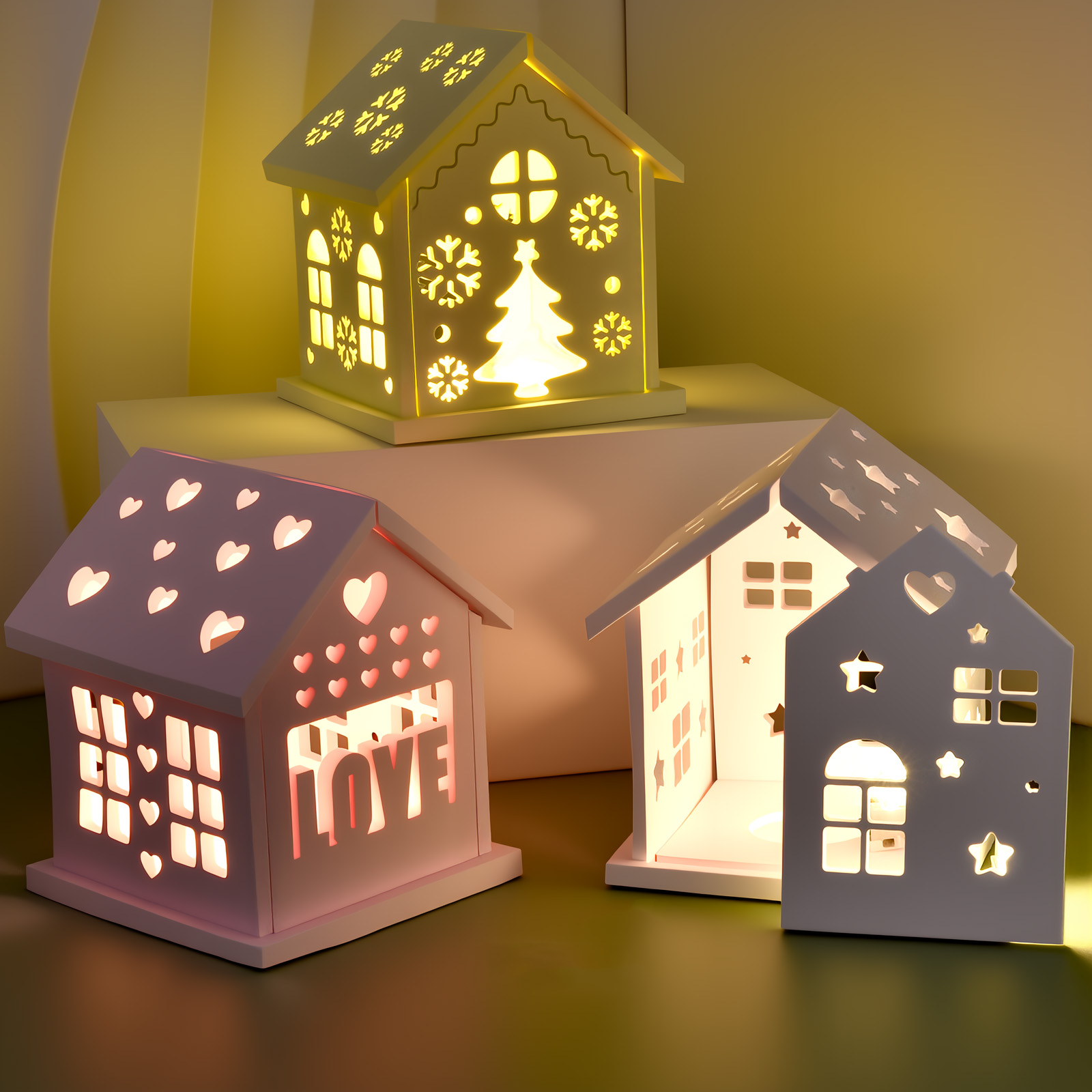 3D House Silicone Mold DIY Chr - Candle Holder Supplies のレビューと価格