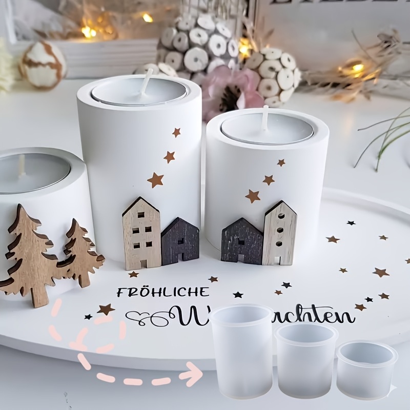 Resin Molds for Handmade Cylin - Candle Holder Supplies のレビューと価格