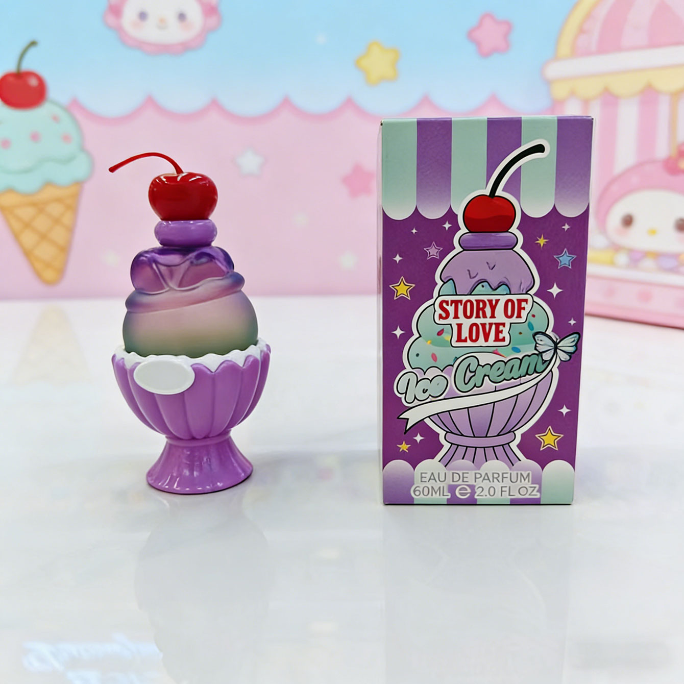 Cute Ice Cream Shape Women Per - Candle Shop のレビューと価格