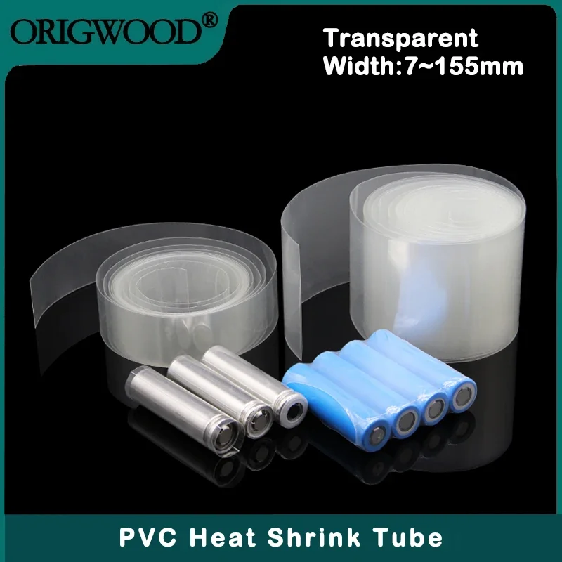 7~ 155mm Transparent PVC Heat  - Shrink Sleeve Pvc のレビューと価格