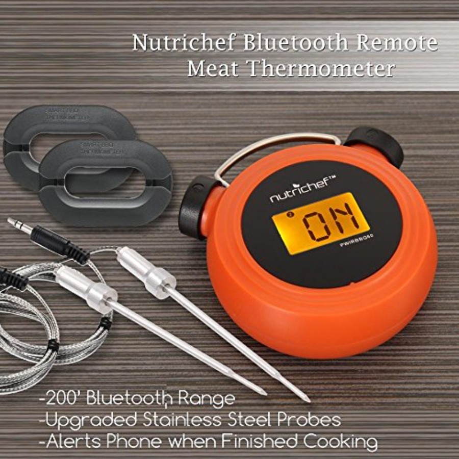 Smart Bluetooth BBQ Grill Ther - Digital Thermometer Probe のレビューと価格