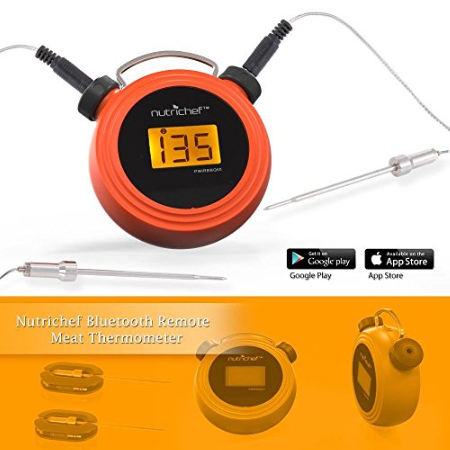Smart Bluetooth BBQ Grill Ther - Digital Thermometer Probe のレビューと価格