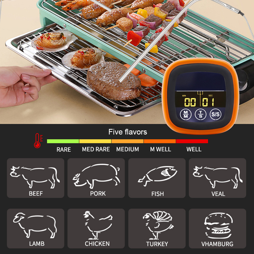 Digital Meat Temperature Therm - Digital Thermometer Probe のレビューと価格