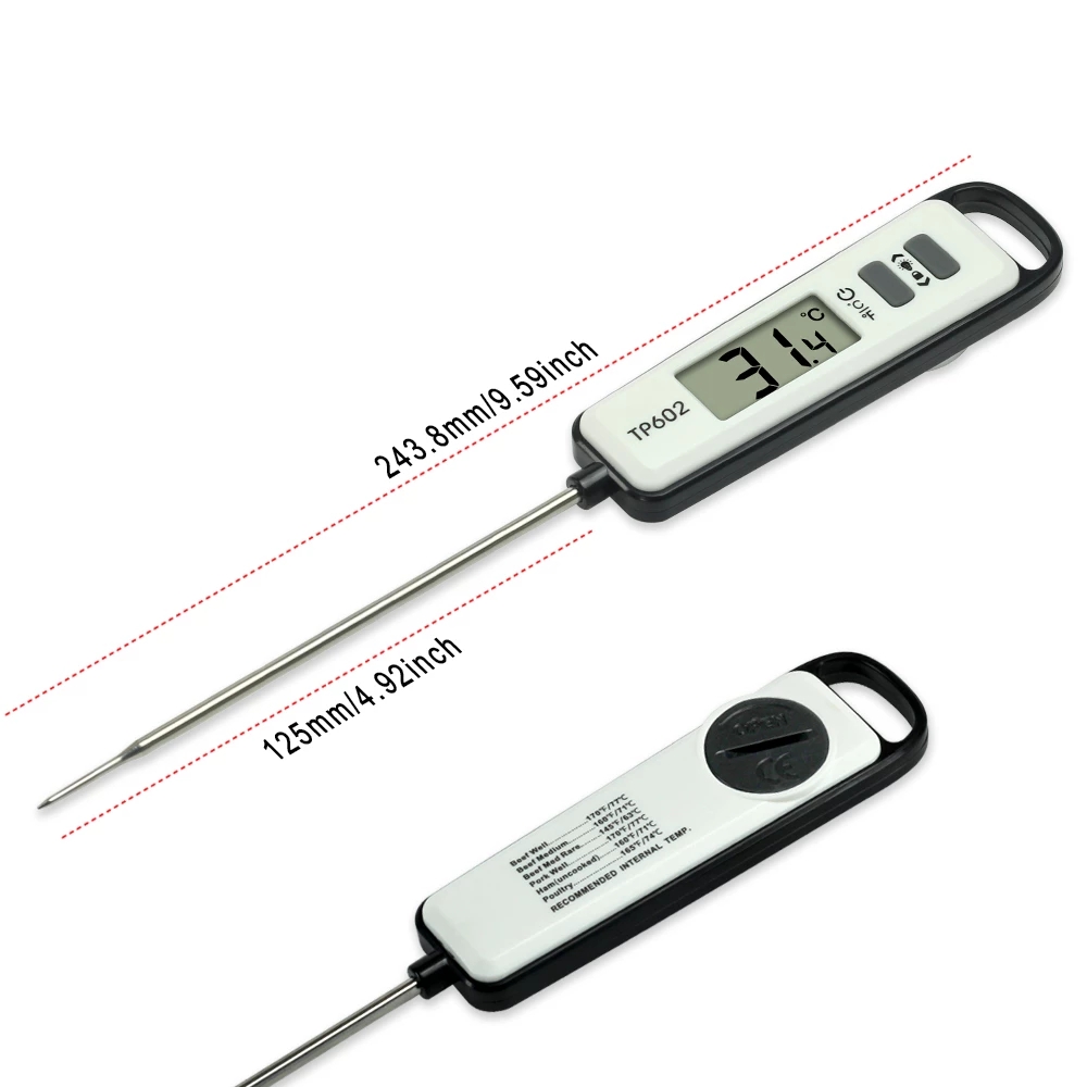 TP602 Meat Thermometer Kitchen - Digital Thermometer Probe のレビューと価格