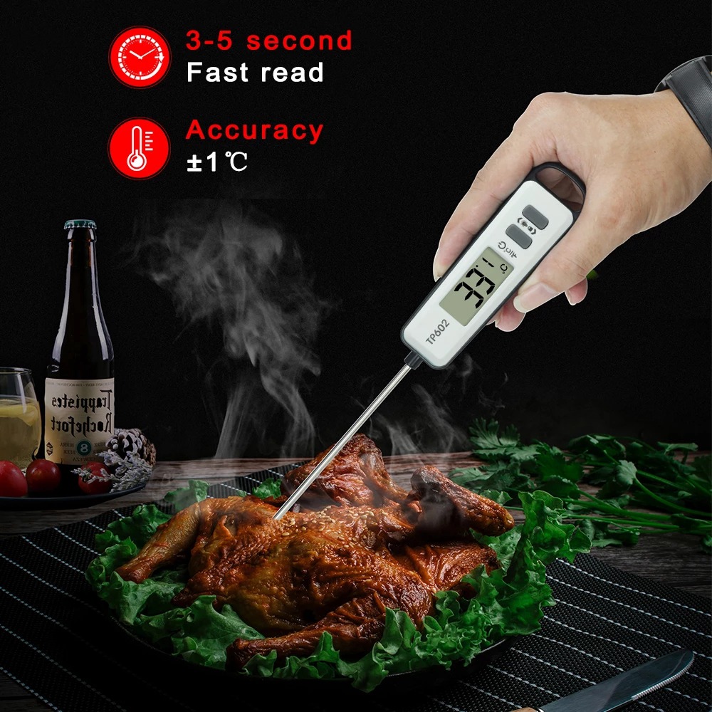 TP602 Meat Thermometer Kitchen - Digital Thermometer Probe のレビューと価格