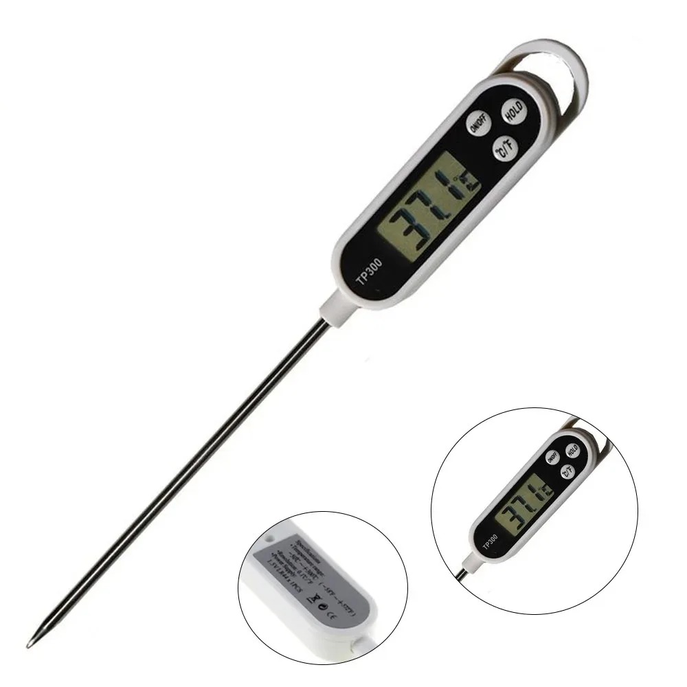 Stainless Steel Probe Cooking  - Digital Thermometer Probe のレビューと価格