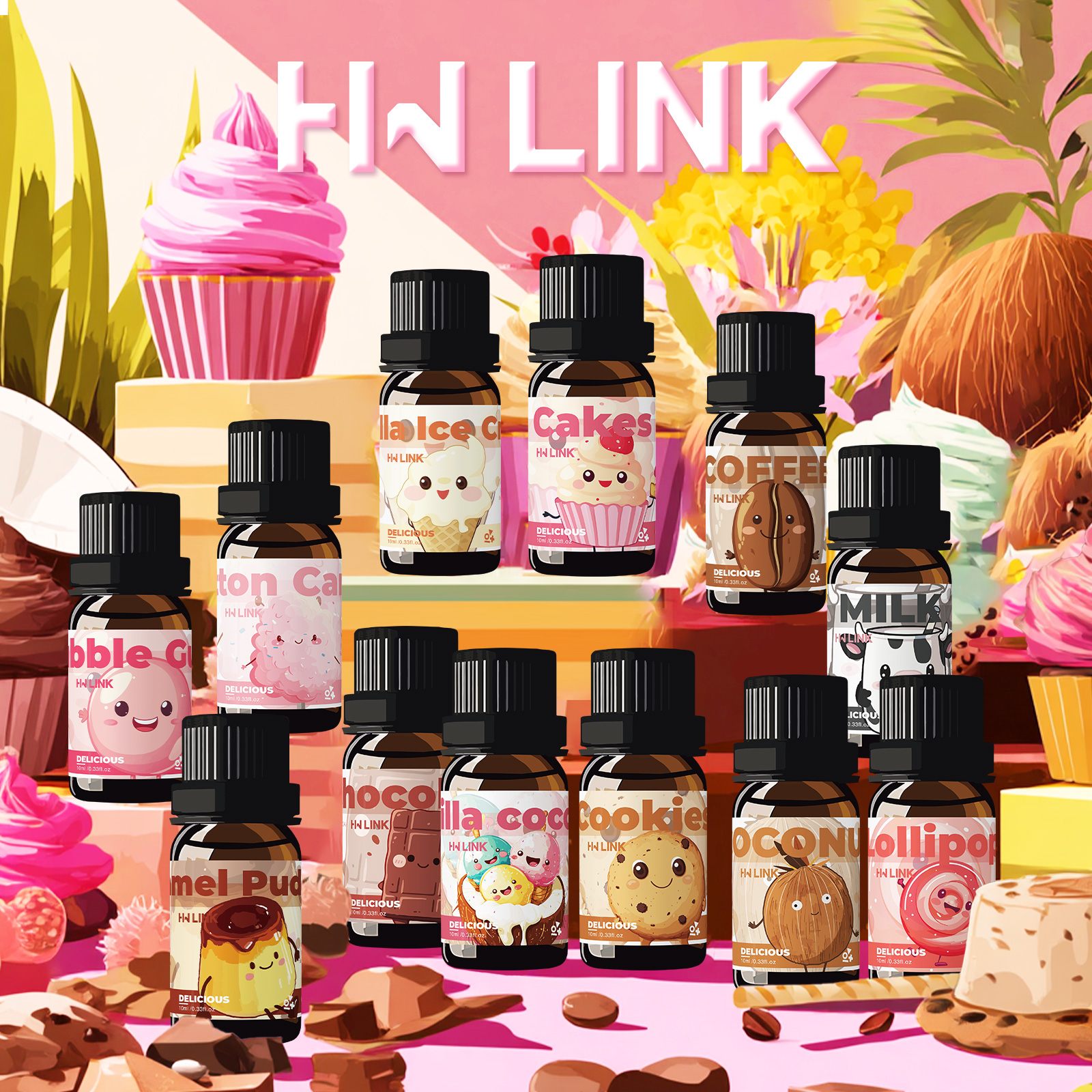 10ml Delicious Essential Oils, - Candle Making Supplies Fragrance Oils のレビューと価格