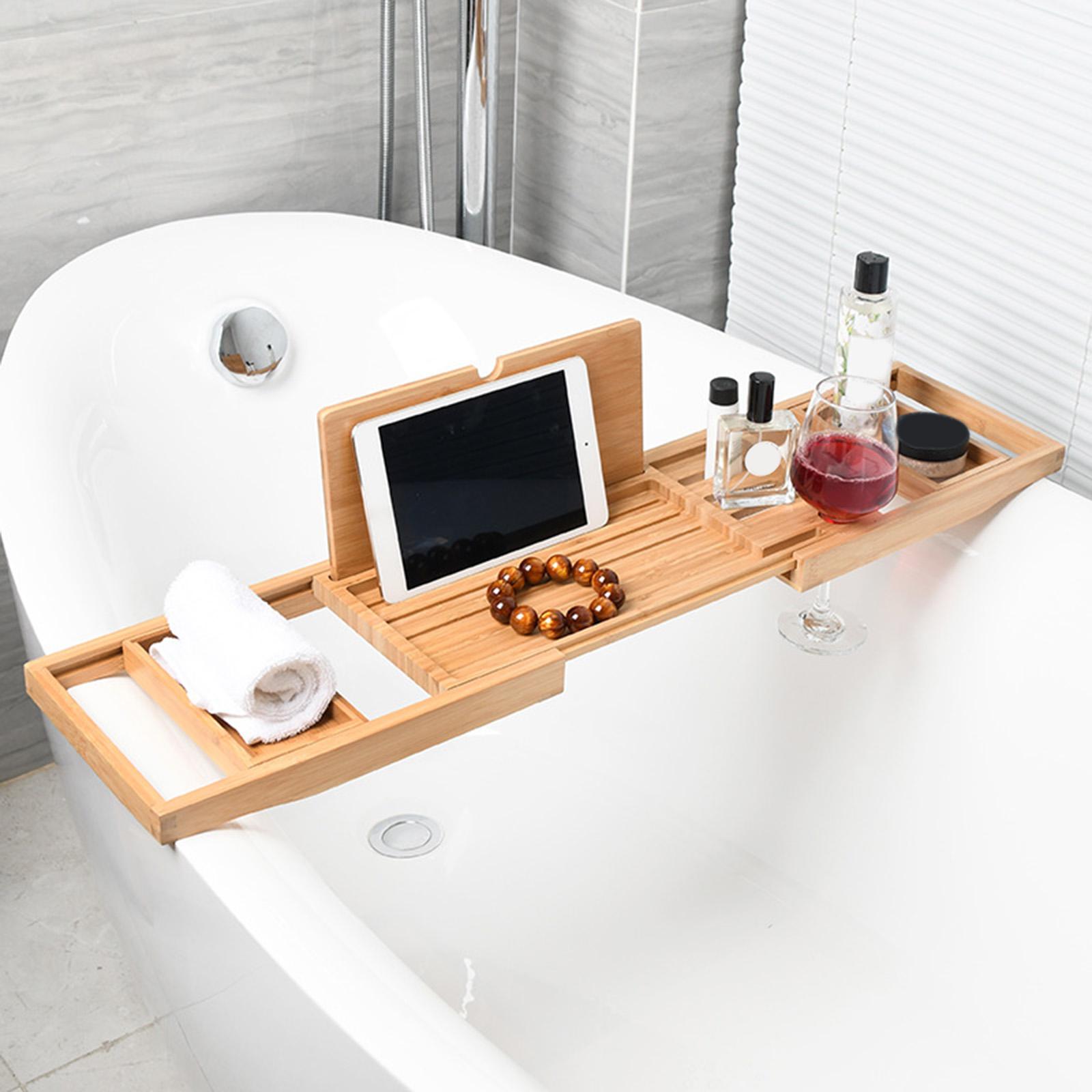 Extendable Bathtub Caddy Tray  - Candle Holder Supplies のレビューと価格
