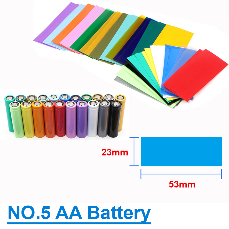 25~500pcs AA / AAA/18650/21700 - Shrink Sleeve Pvc のレビューと価格