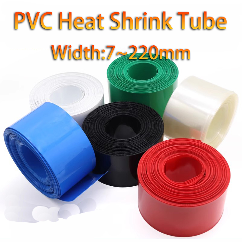 PVC Heat Shrink Tube 7~220mm w - Shrink Sleeve Pvc のレビューと価格
