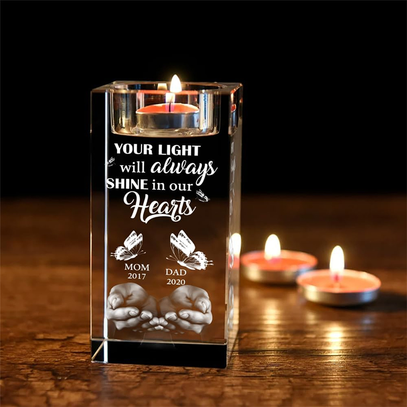 Personalized Photo Crystal Can - Candle Holder Supplies のレビューと価格
