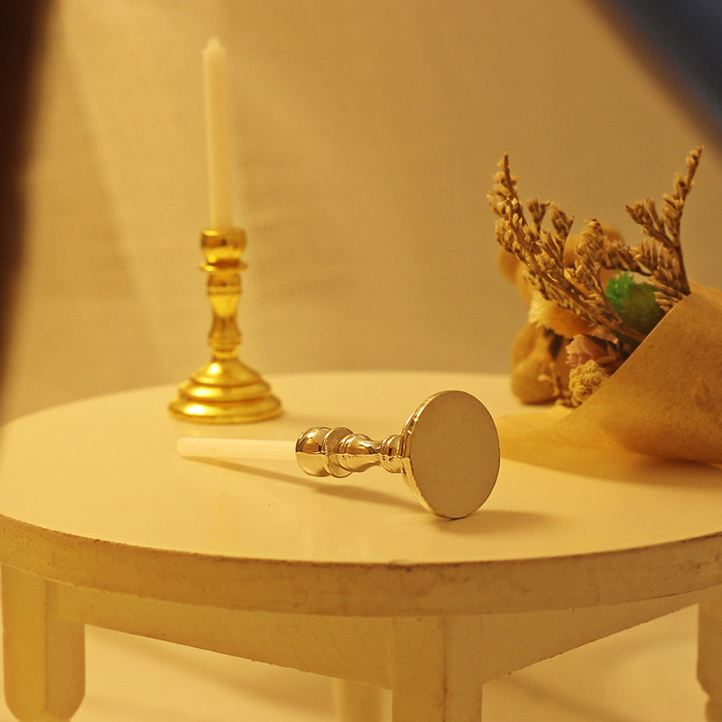 [J] 1Pair 1:12 Dollhouse Minia - Candle Holder Supplies のレビューと価格