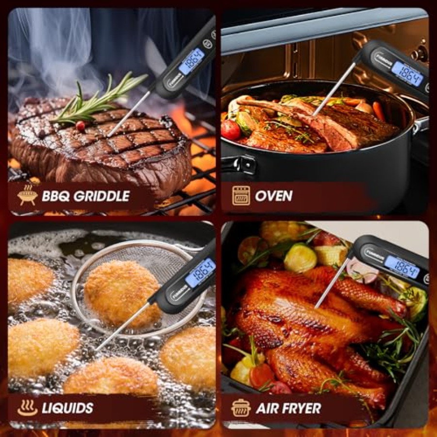 Meat Thermometer Digital, 3S I - Digital Thermometer Probe のレビューと価格