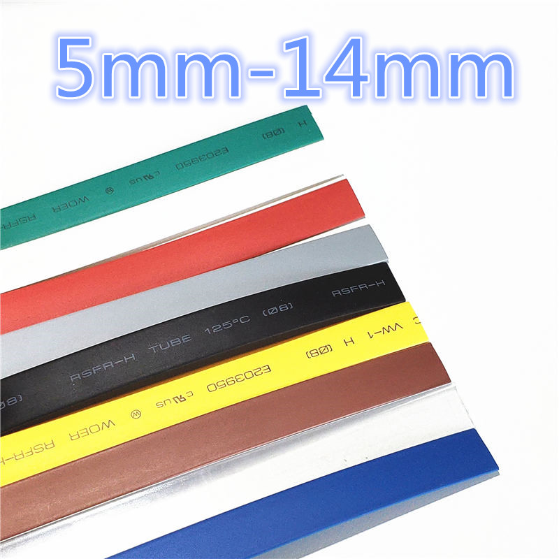 3meters/piece 2:1 7 Colors 5mm - Shrink Sleeve Pvc のレビューと価格