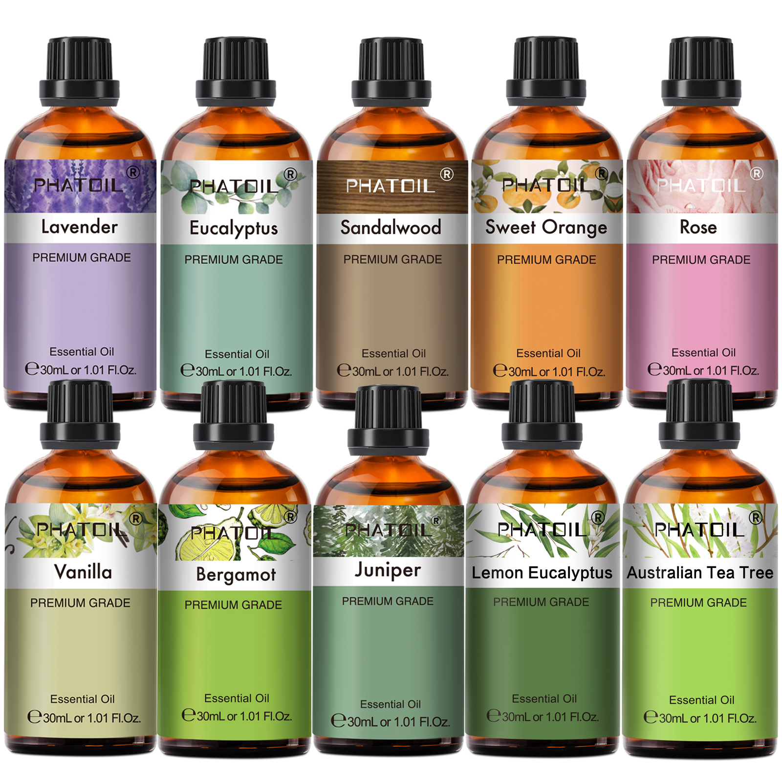 PHATOIL 1PCS Aromatherapy Esse - Candle Making Supplies Fragrance Oils のレビューと価格