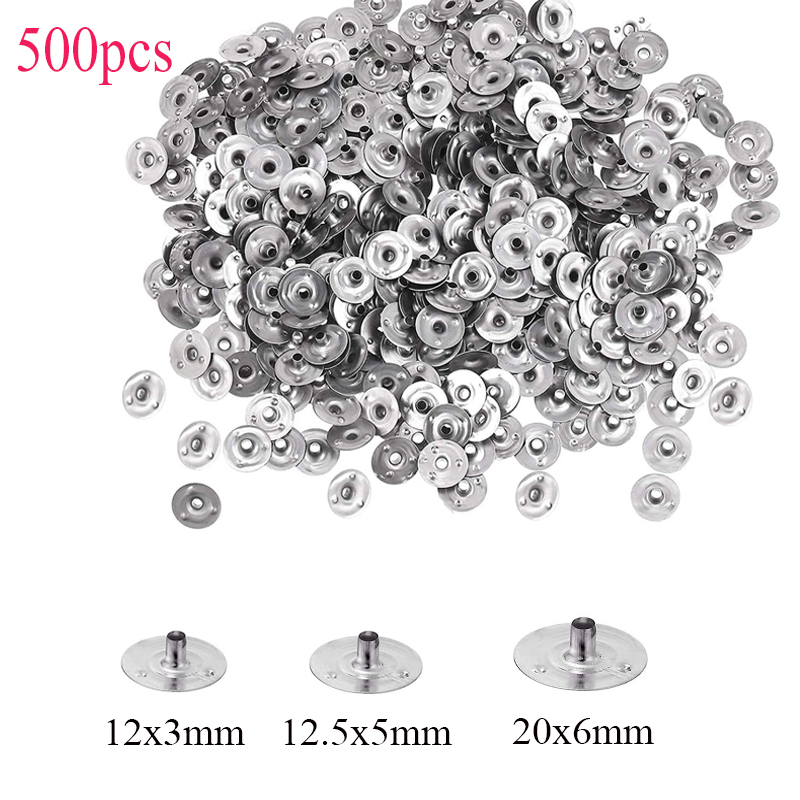 500 Pieces Candle Wick Metal S - Candle Holder Supplies のレビューと価格