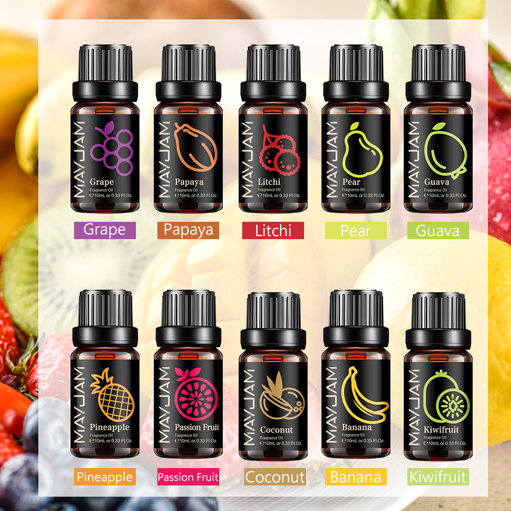 MAYJAM Fruit Essential Oil 10m - Candle Making Supplies Fragrance Oils のレビューと価格