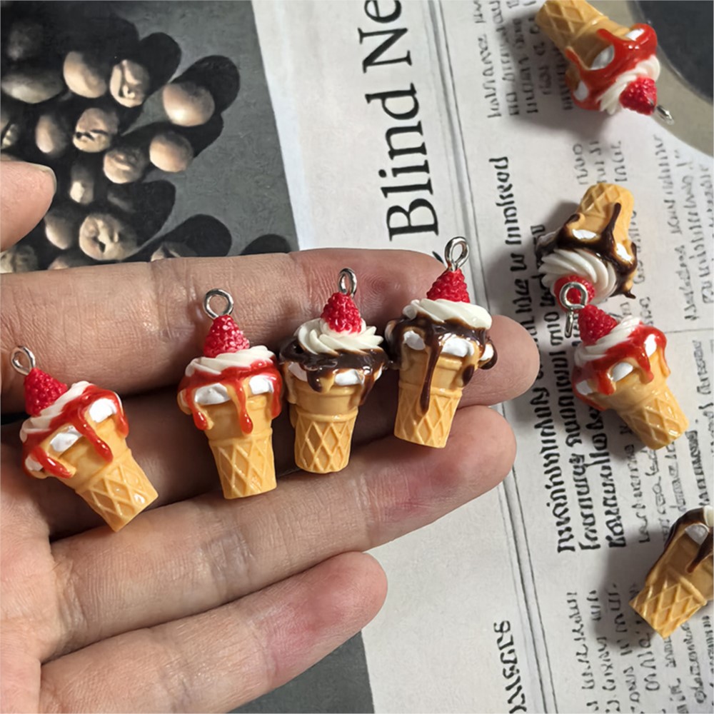 10Pcs Cute 3D Simulation Food  - Candle Shop のレビューと価格