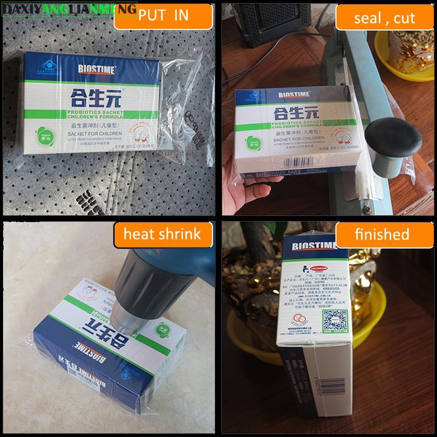 100Pcs/Lot 82 Sizes POF Heat S - Shrink Sleeve Pvc のレビューと価格
