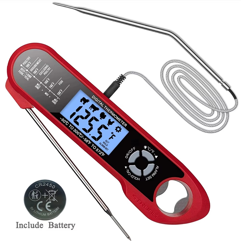 Dual-Probe Meat Thermometer Di - Digital Thermometer Probe のレビューと価格
