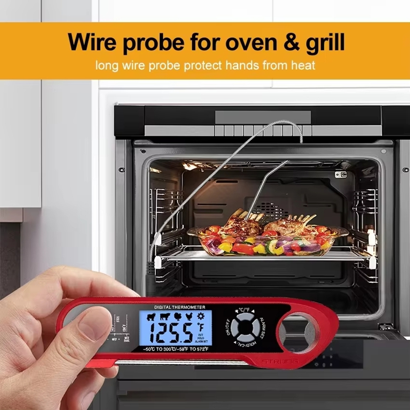 Dual-Probe Meat Thermometer Di - Digital Thermometer Probe のレビューと価格