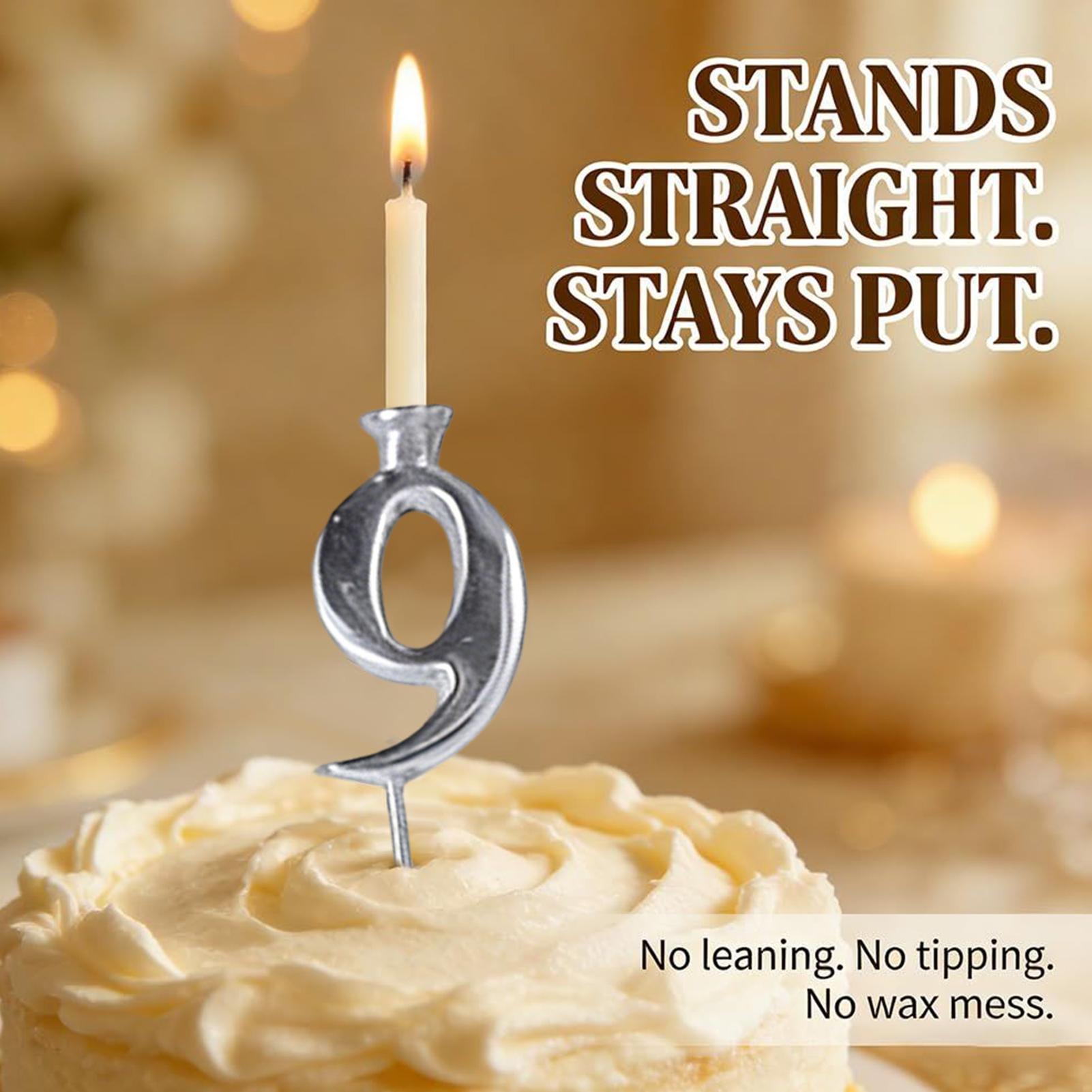 Reusable numbers birthday cand - Candle Holder Supplies のレビューと価格