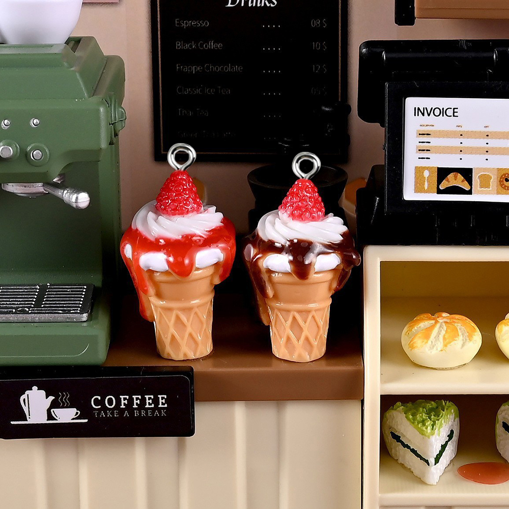 10pcs Strawberry Jam Ice Cream - Candle Shop のレビューと価格