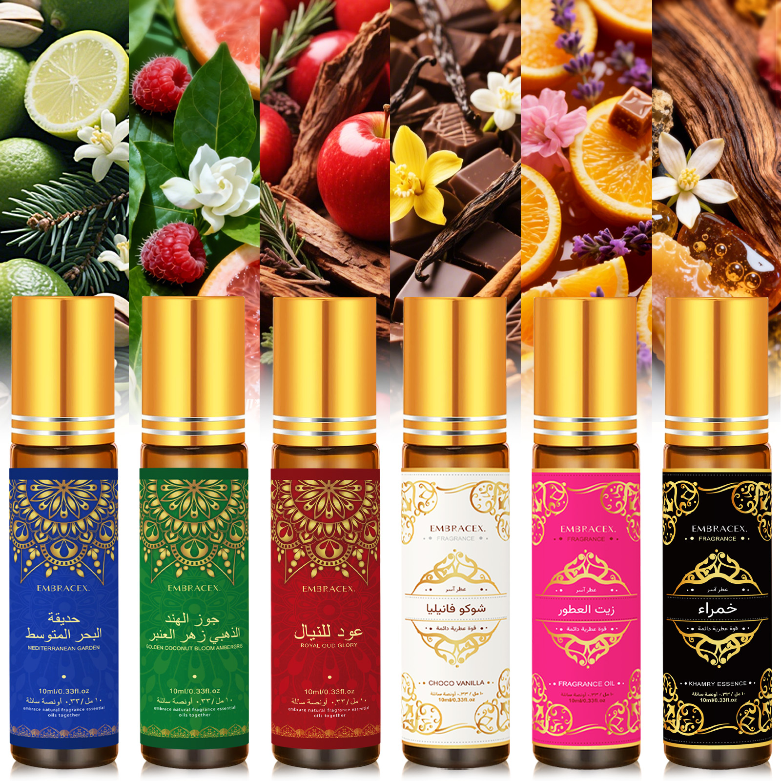 8PC/1PC 10ml Roller Essential  - Candle Making Supplies Fragrance Oils のレビューと価格
